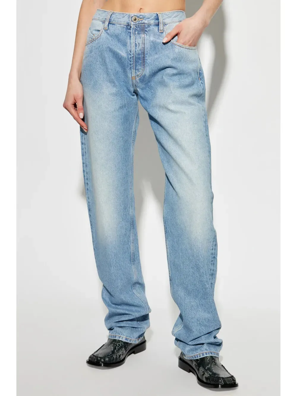Straight Leg Jeans sold by Wanan Luxury product image thumbnail 3