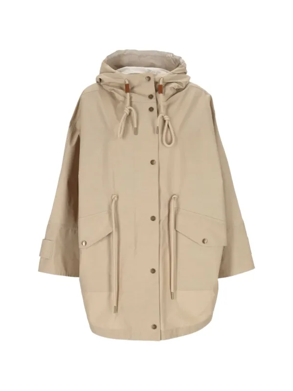 Brunnera Long Parka Coat made by Moncler