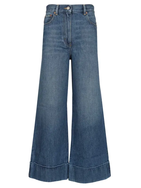 Denim Trousers Jeans Blue made by Valentino Garavani