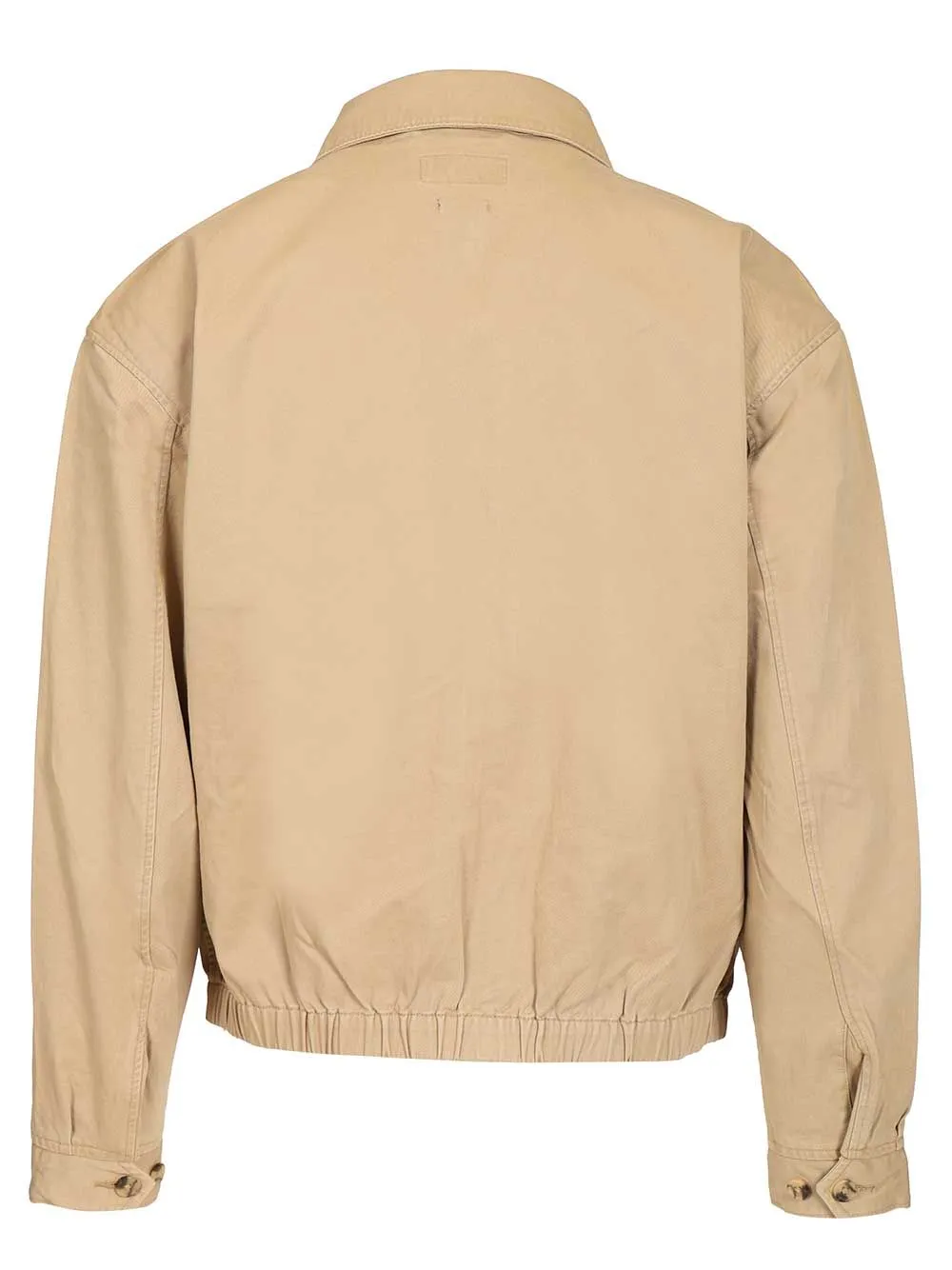 Lined-Windbreaker Piece Dyed Cotton Twill Jackets Beige sold by Wanan Luxury product image thumbnail 2