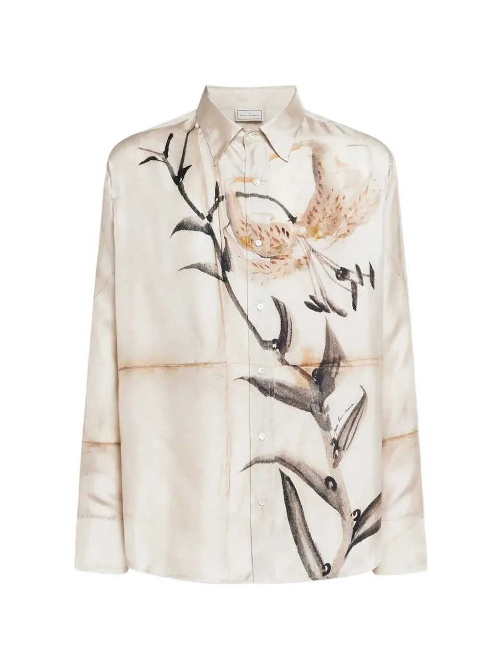 Printed Silk Trousers sold by Wanan Luxury