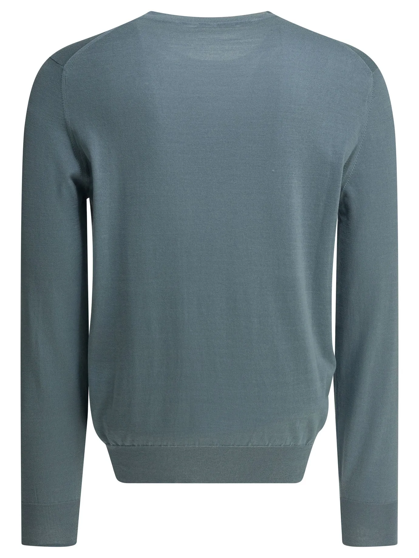 Cotton Crewneck Sweater Knitwear Light Blue sold by Wanan Luxury product image thumbnail 2