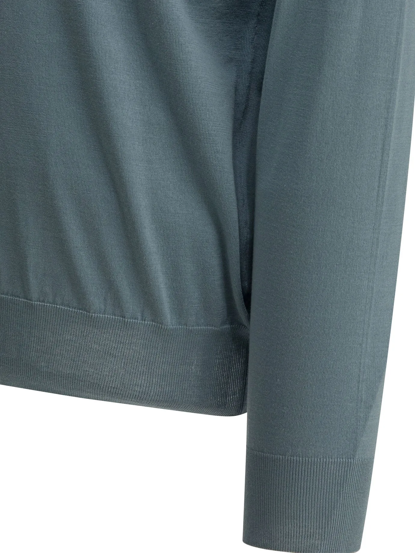 Cotton Crewneck Sweater Knitwear Light Blue sold by Wanan Luxury product image thumbnail 4