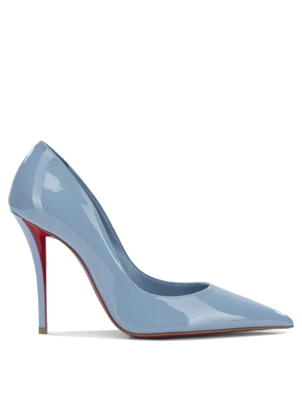 Heeled Shoes Light Blue made by Christian Louboutin