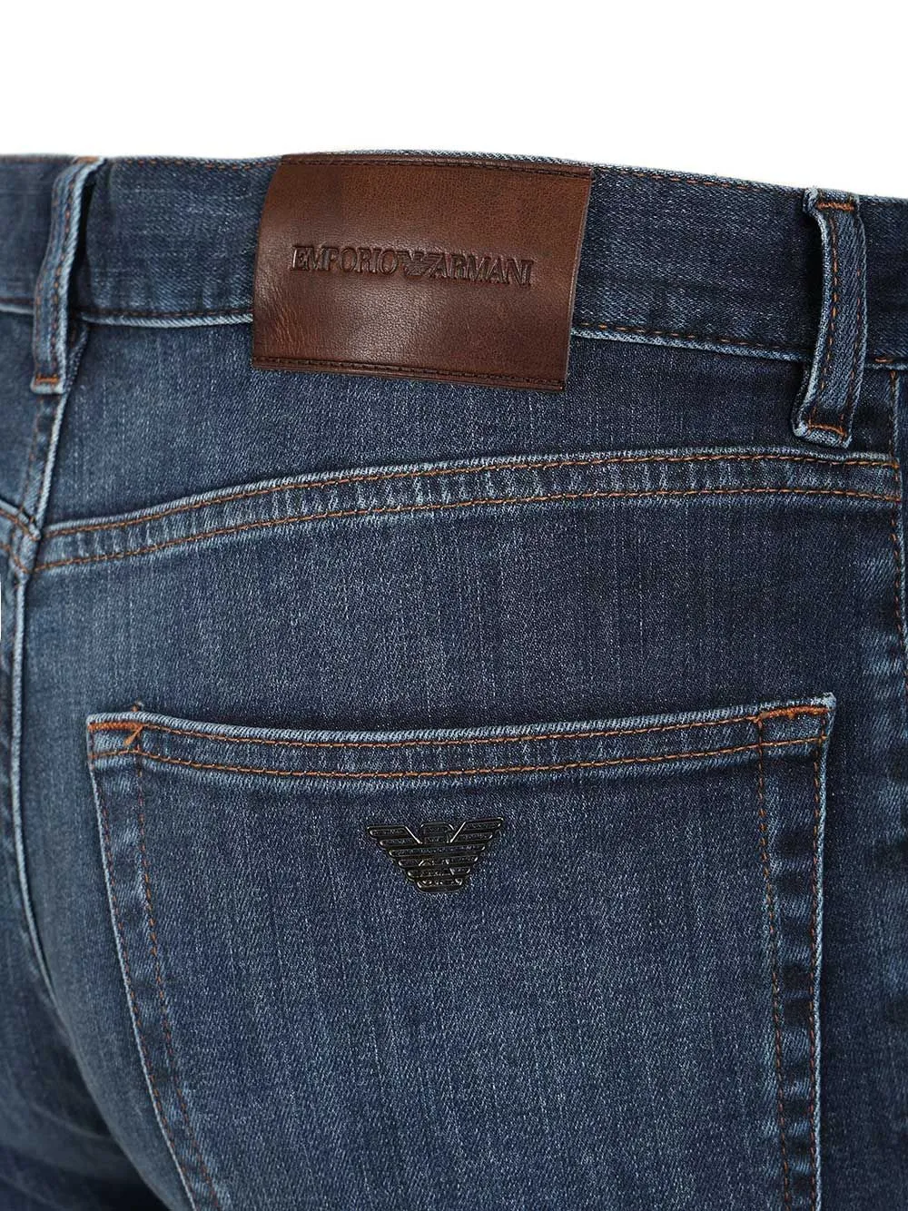 Straight Denim Light Cotton Jeans Blue sold by Wanan Luxury product image thumbnail 5