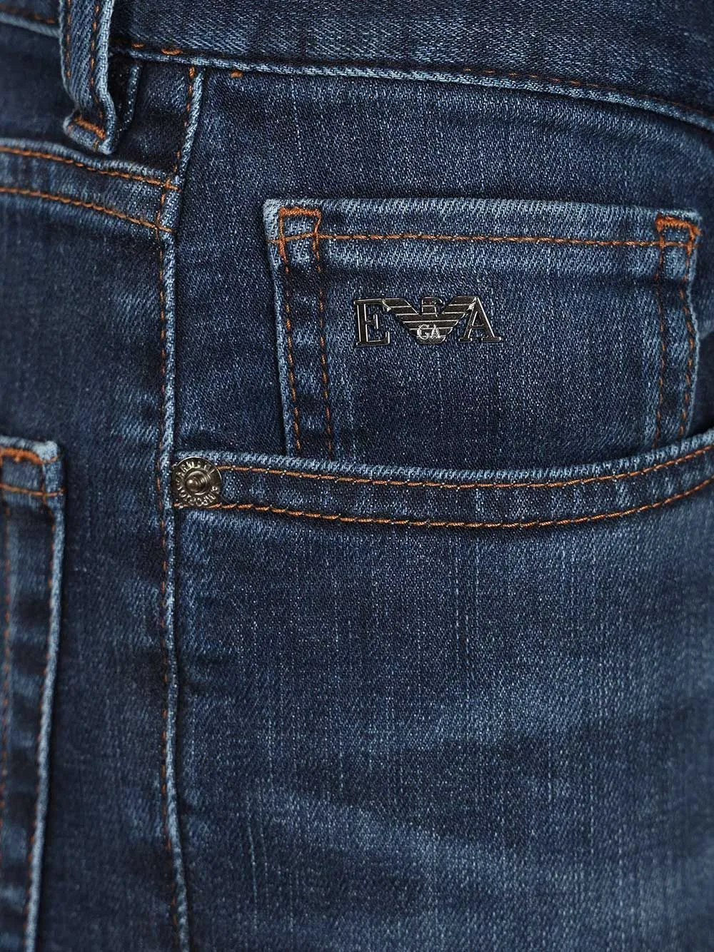 Straight Denim Light Cotton Jeans Blue sold by Wanan Luxury product image thumbnail 4