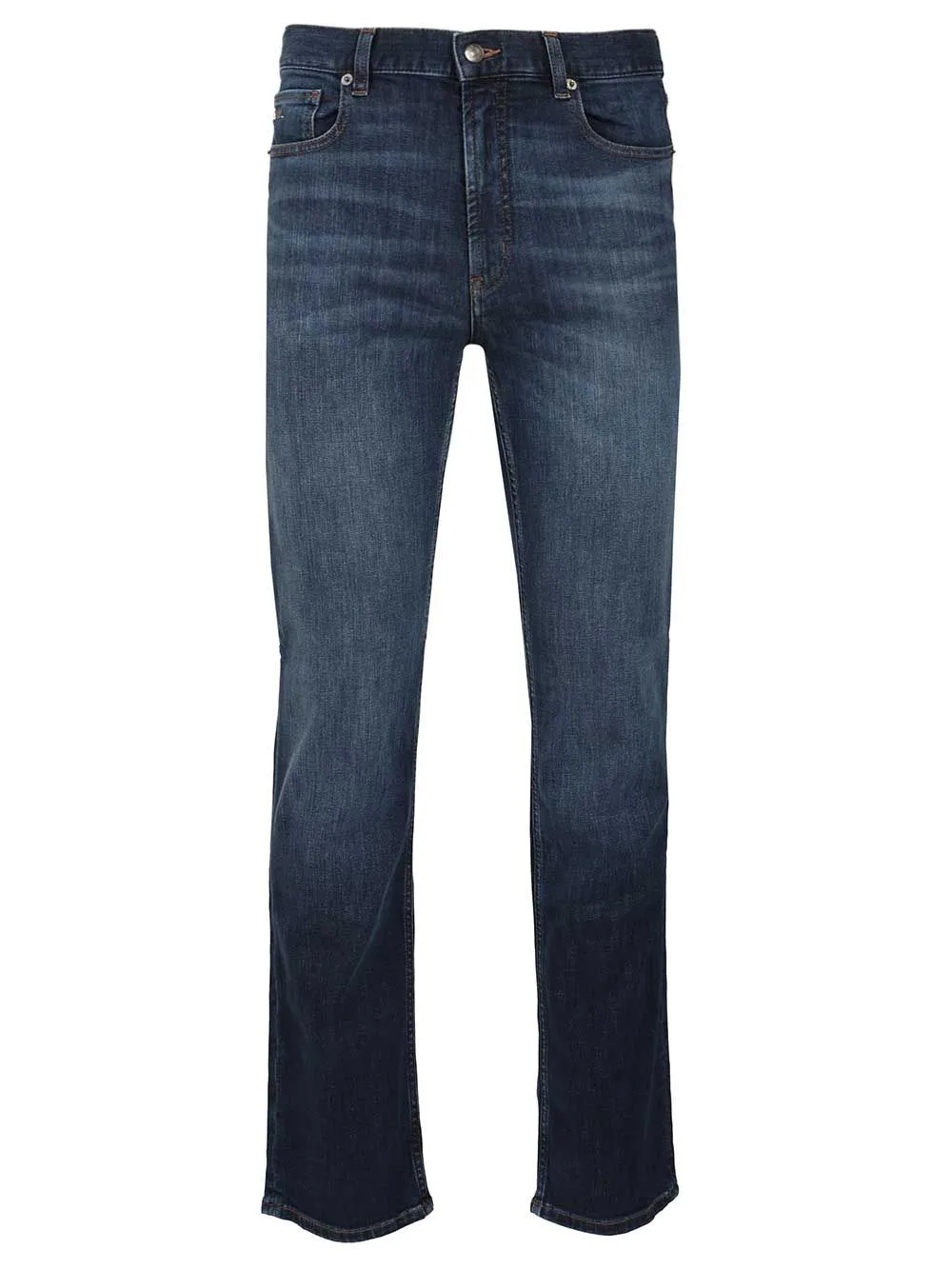 Straight Denim Light Cotton Jeans Blue sold by Wanan Luxury