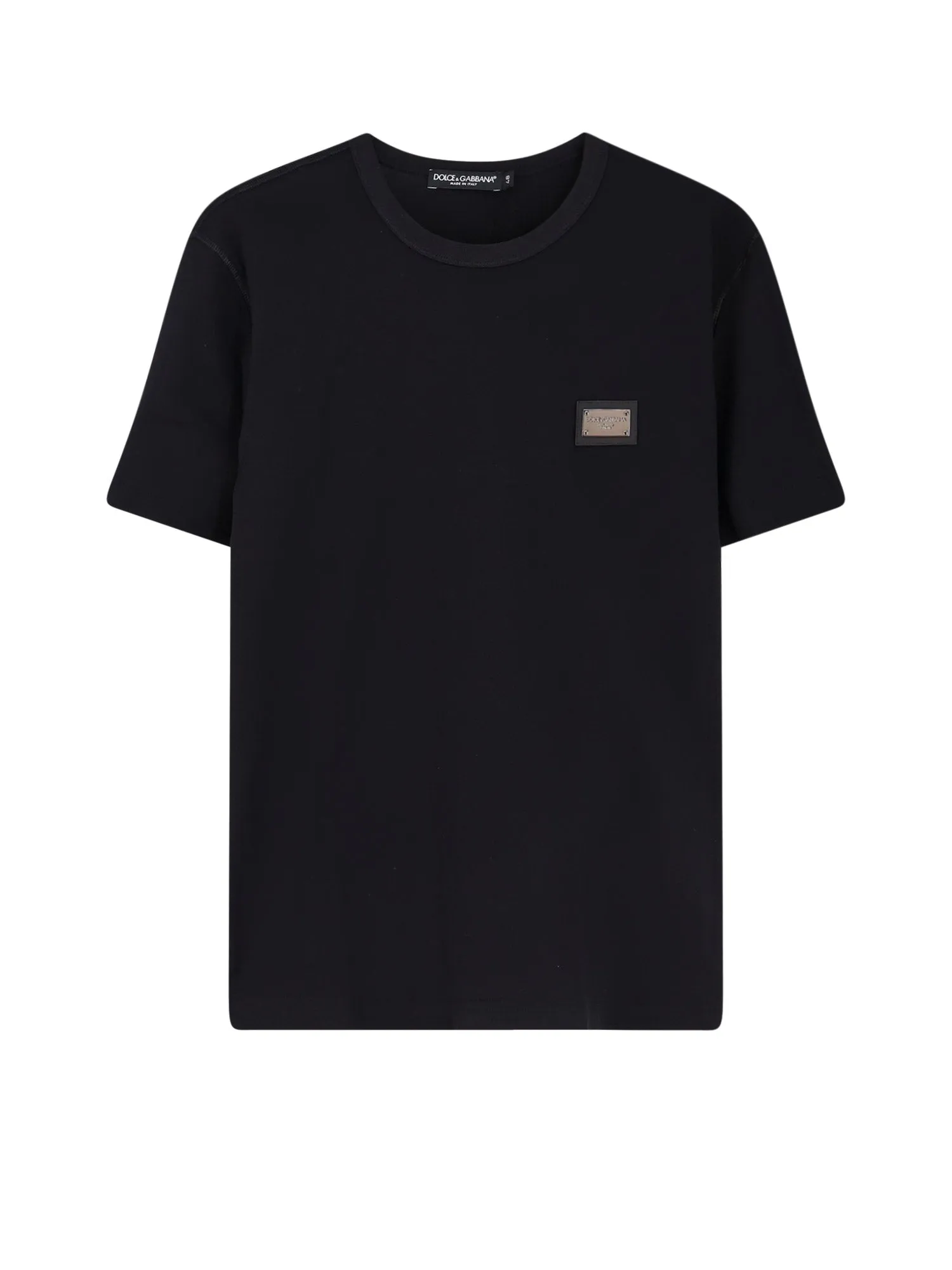 Cotton T-Shirt With Logo Patch sold by Wanan Luxury