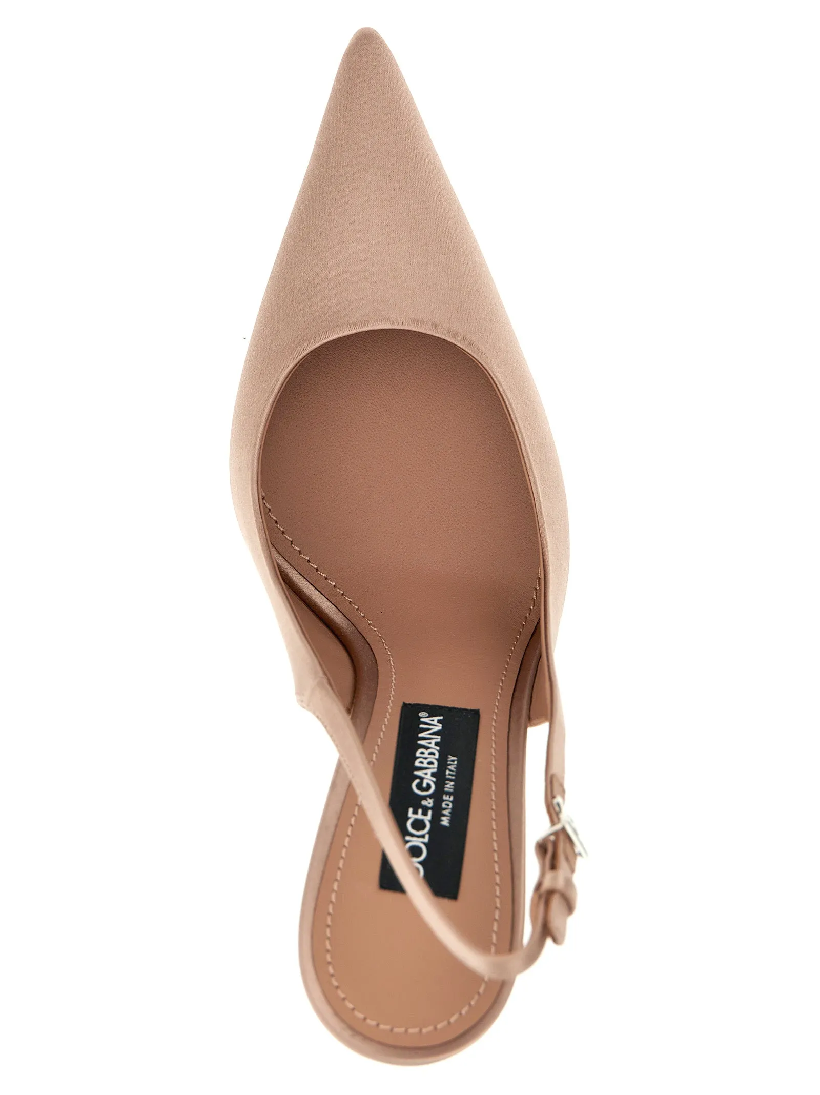 Satin Slingbacks Pumps Pink sold by Wanan Luxury product image thumbnail 4