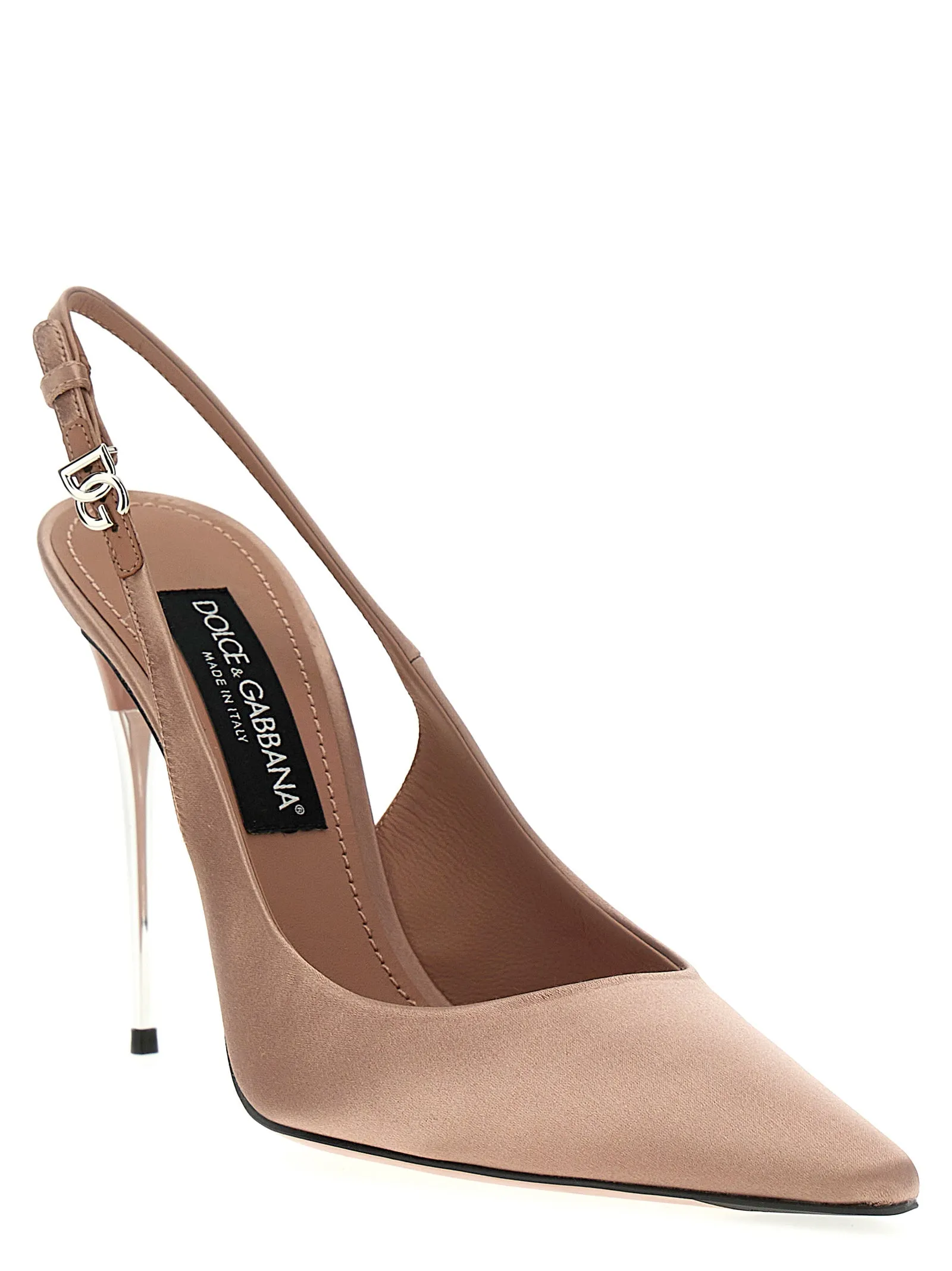 Satin Slingbacks Pumps Pink sold by Wanan Luxury product image thumbnail 2