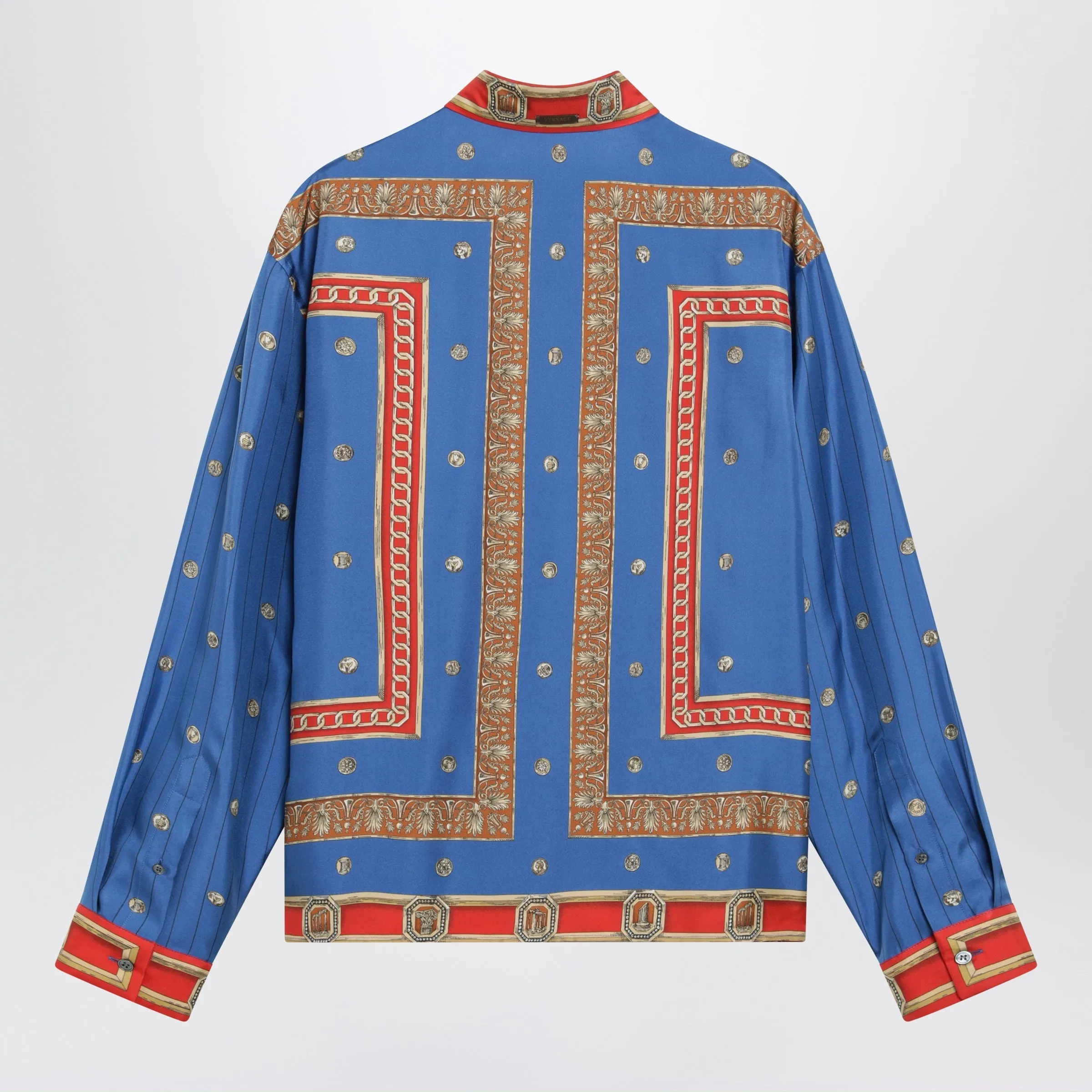 Regular Printed Silk Twill Shirt sold by Wanan Luxury product image thumbnail 2