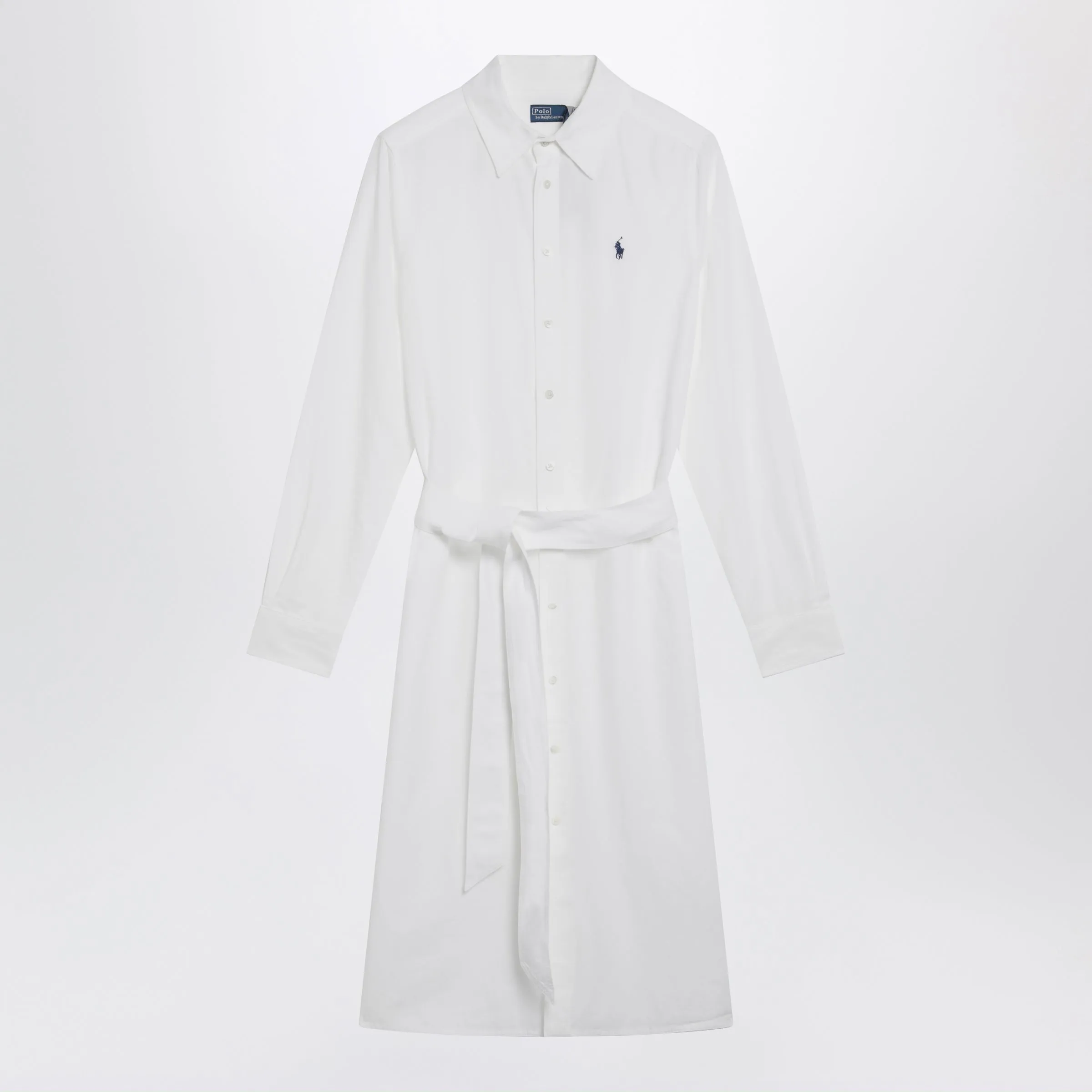 White Cotton Shirt Dress sold by Wanan Luxury