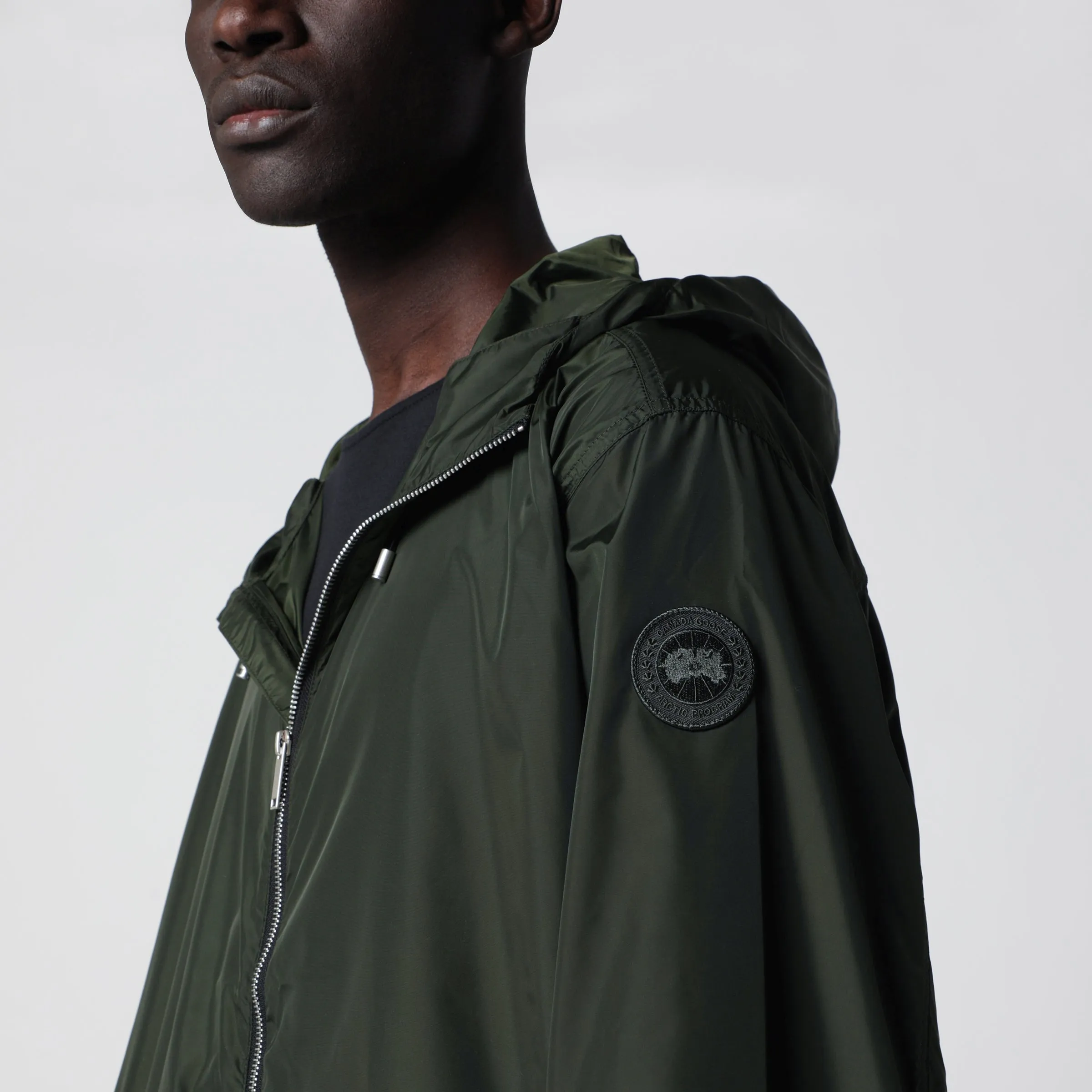Drift Khaki Green Hooded Jacket sold by Wanan Luxury product image thumbnail 2