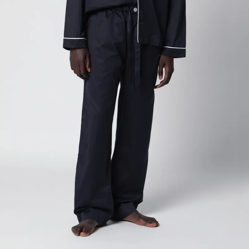 Blue Pajama Trousers made by Wanan Luxury