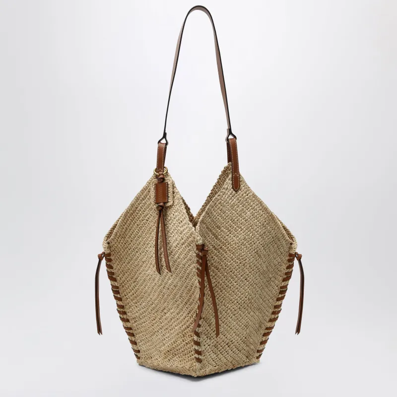 Tampa Shopping Bag In Raffia made by Isabel Marant