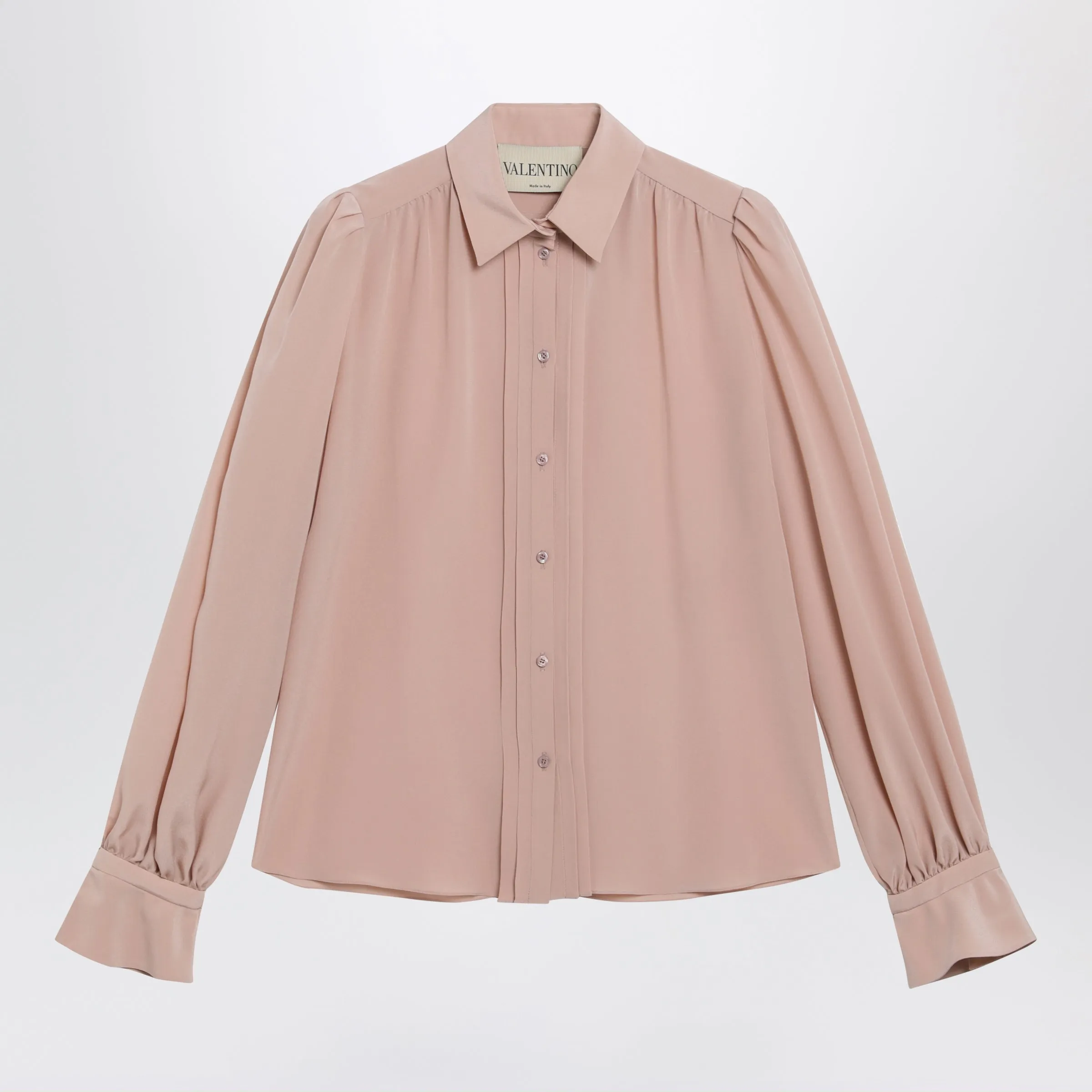 Pink Silk Shirt sold by Wanan Luxury