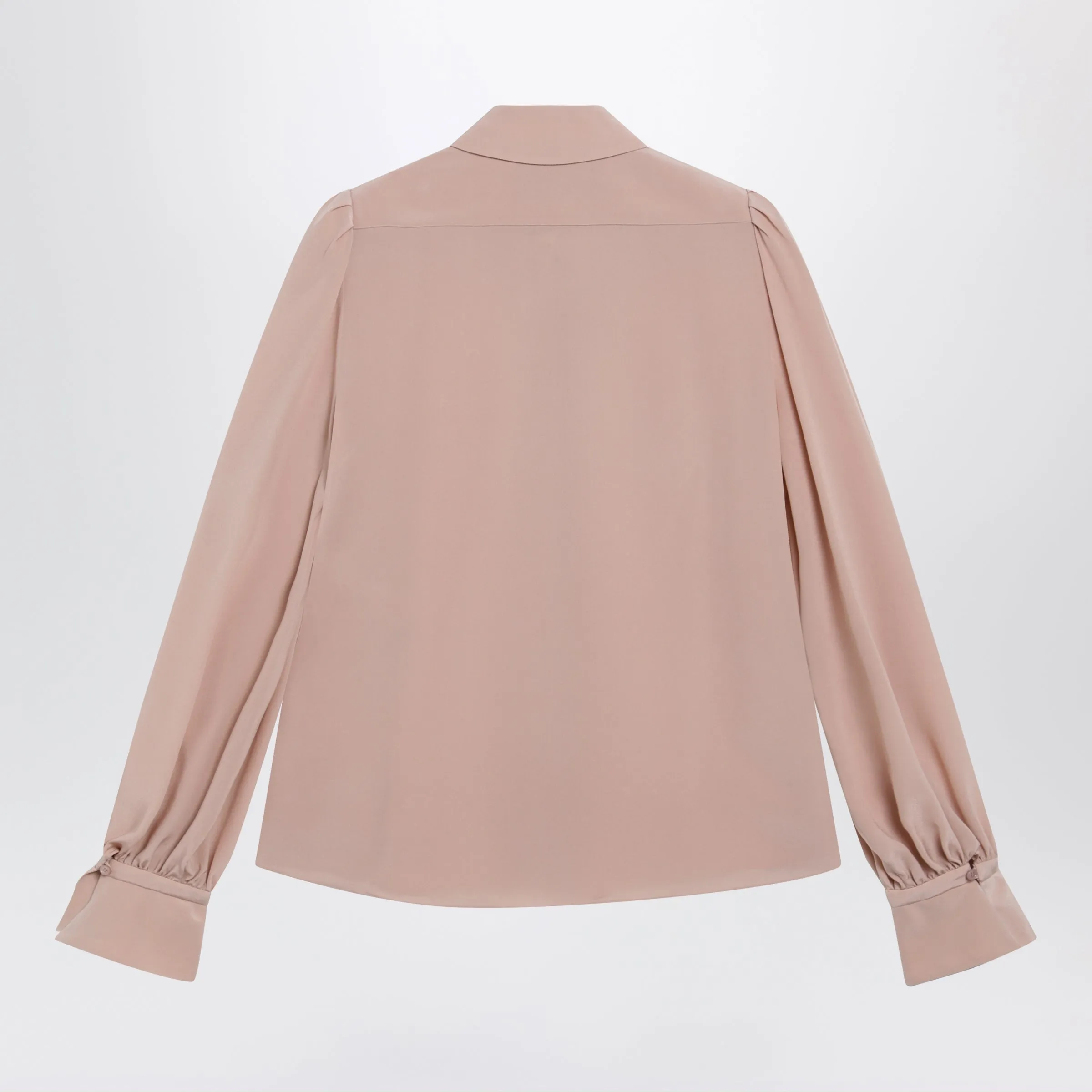 Pink Silk Shirt sold by Wanan Luxury product image thumbnail 2