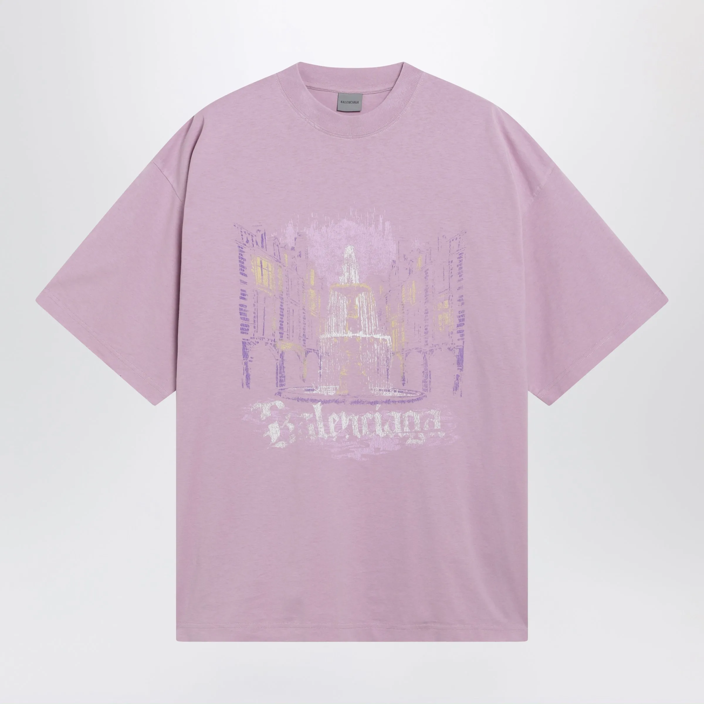 Light Pink Cotton T-Shirt sold by Wanan Luxury