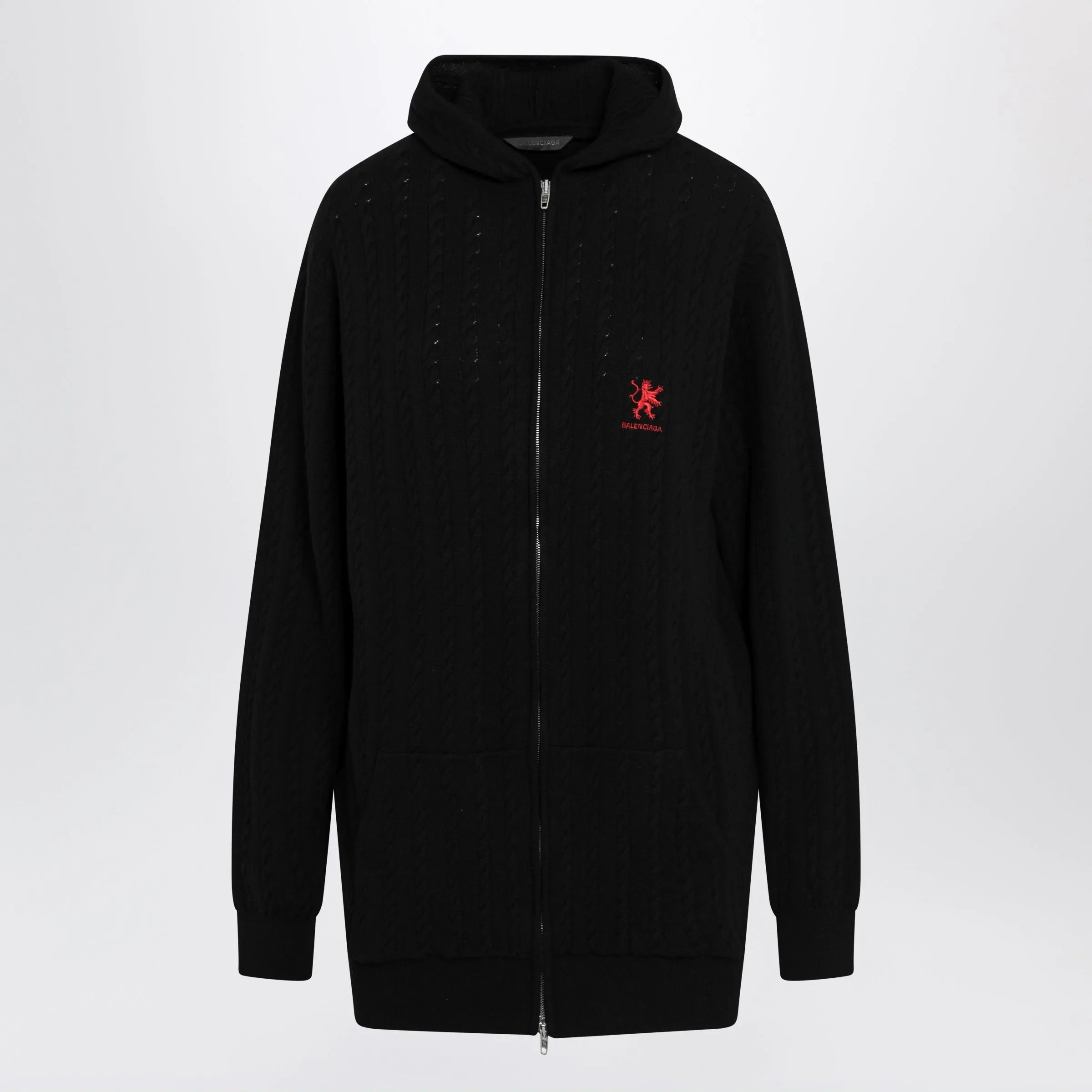 Black Wool Mini Cardigan Dress sold by Wanan Luxury