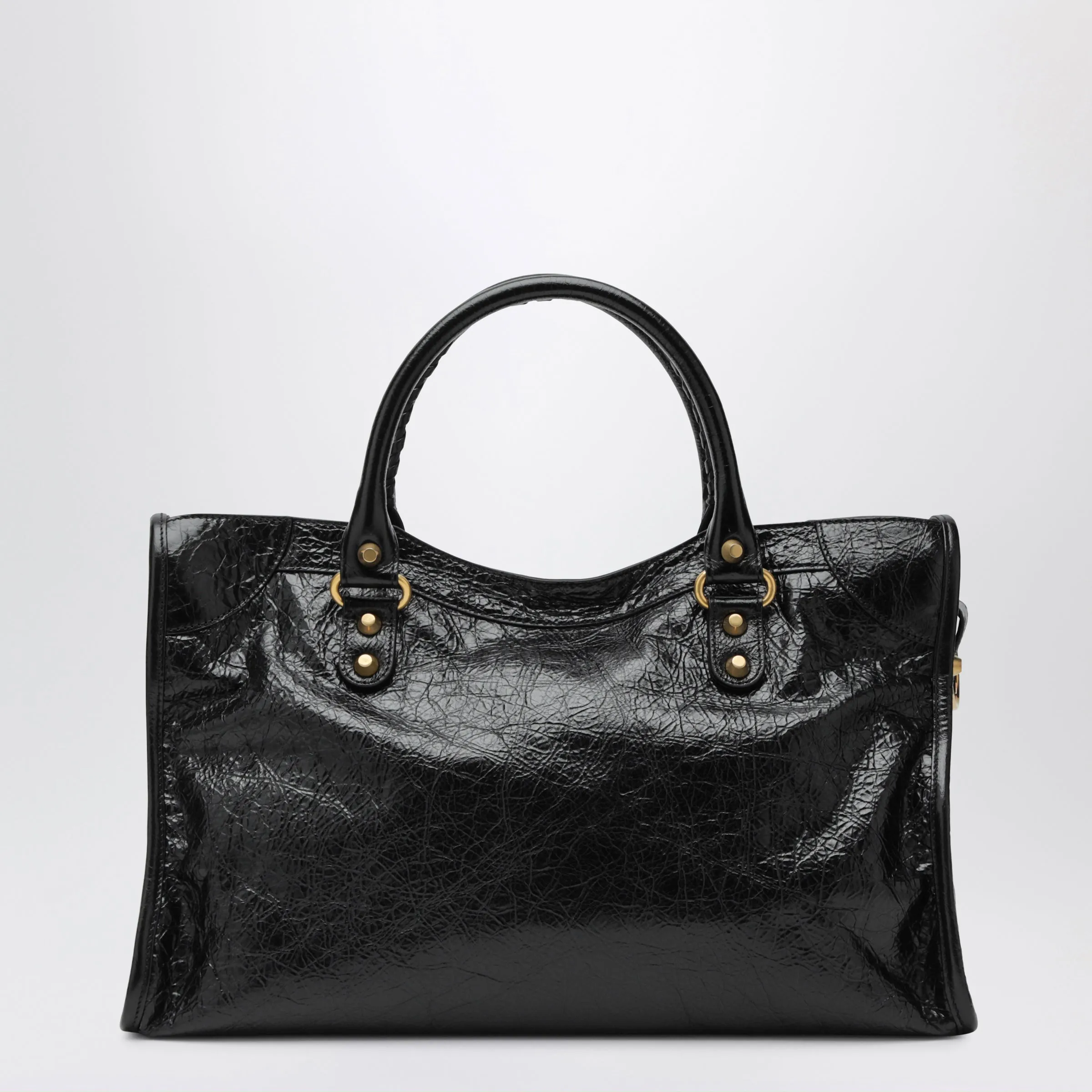 Medium Le City Bag In Black/Antique Gold sold by Wanan Luxury product image thumbnail 2