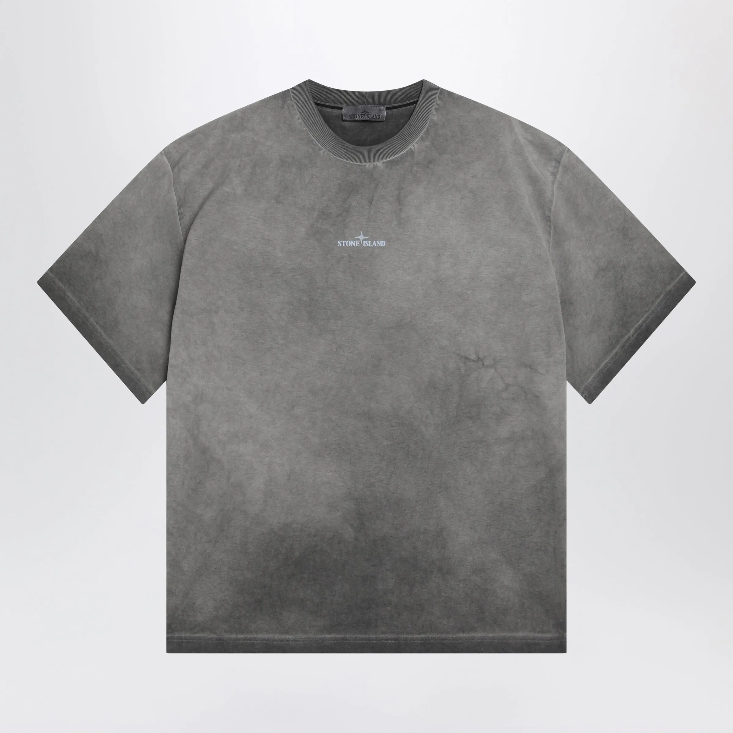 Black T-Shirt In Brushed Cotton Jersey sold by Wanan Luxury