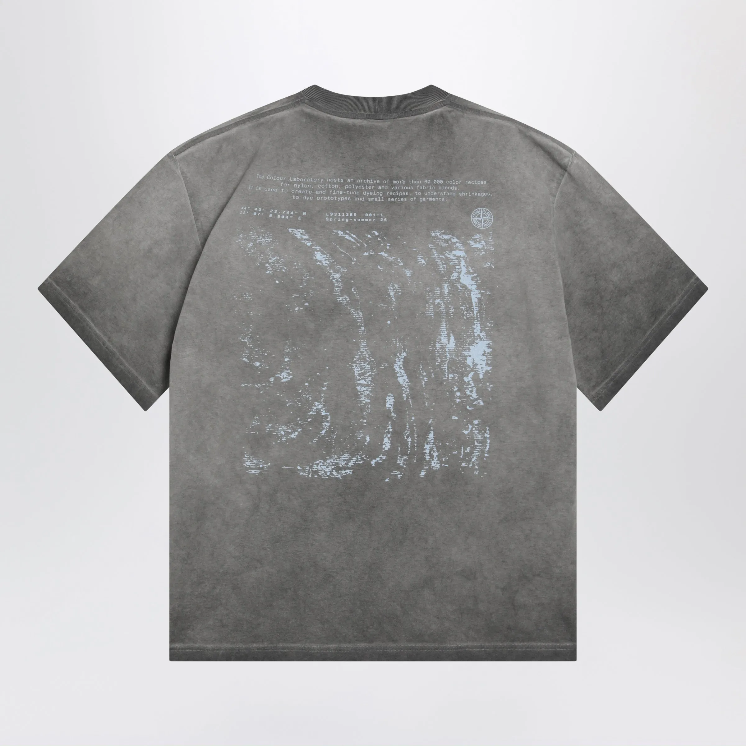 Black T-Shirt In Brushed Cotton Jersey sold by Wanan Luxury product image thumbnail 2