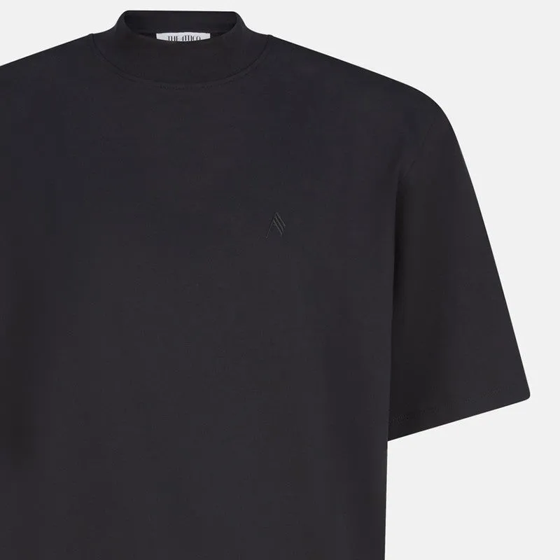 Black Cotton T-Shirt sold by Wanan Luxury product image thumbnail 2