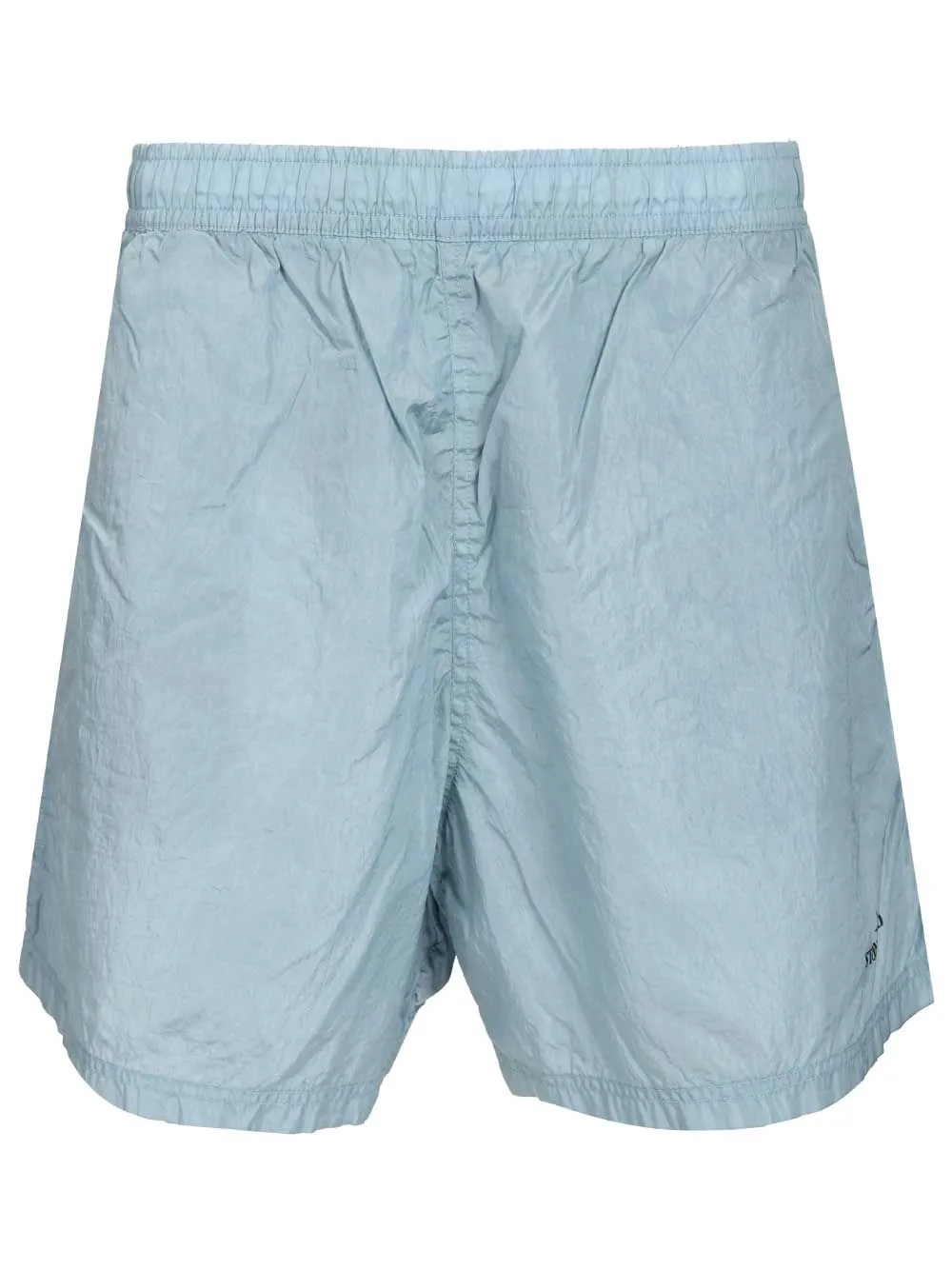 Nylon Metal Swim Shorts Trousers Blue sold by Wanan Luxury