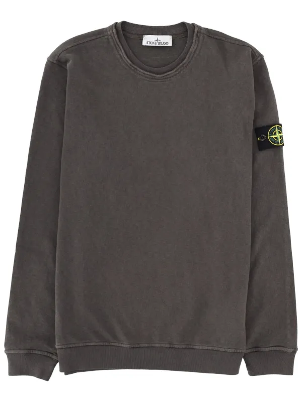 Felpa Con Patch Logo made by Stone Island