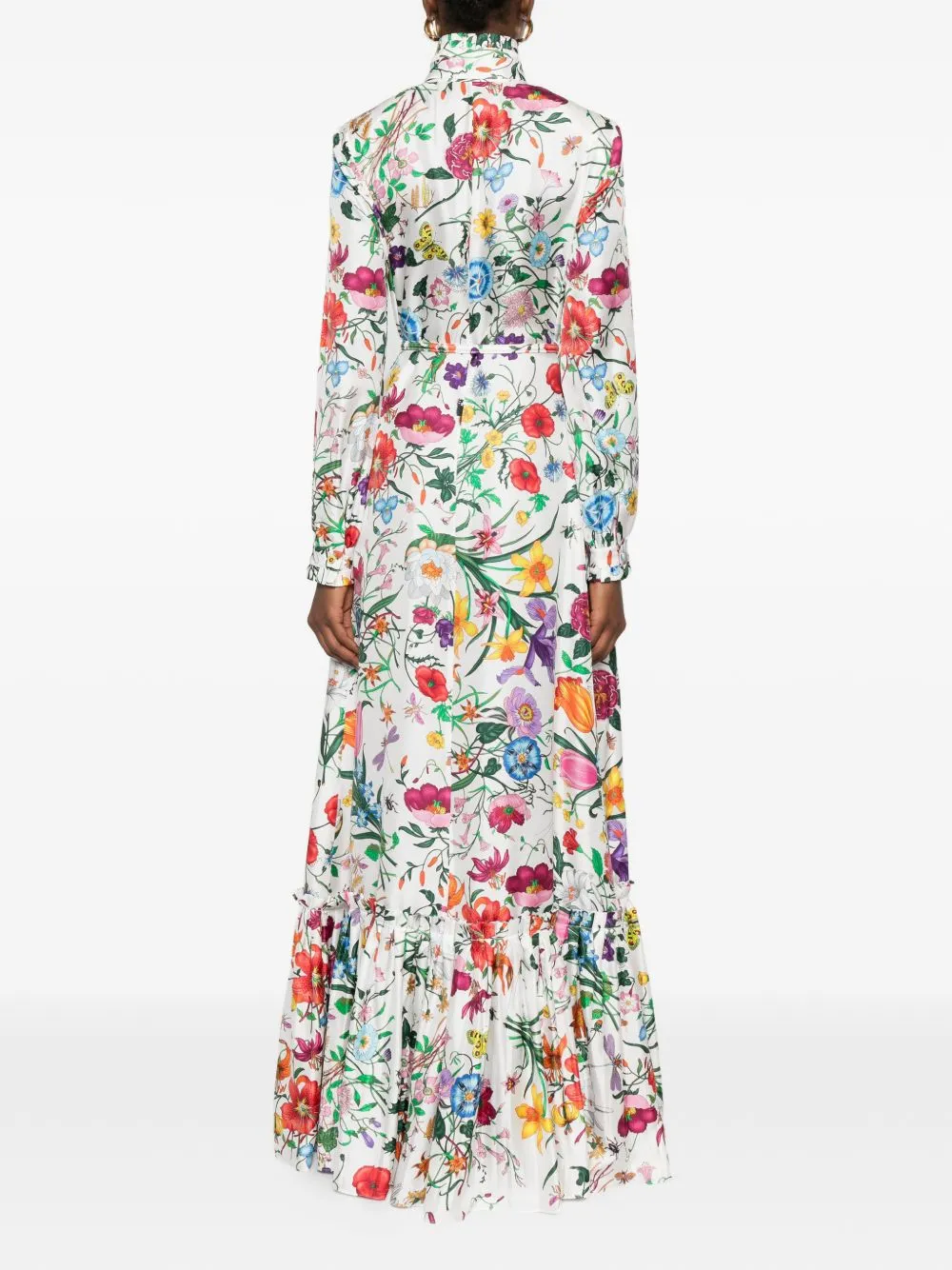 Printed Silk Dress sold by Wanan Luxury product image thumbnail 5