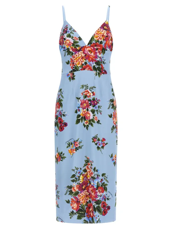 Mazzo Di Fiori Dresses Multicolor made by Dolce & Gabanna