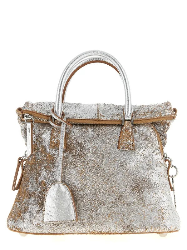 5ac Mini Crossbody Bags Silver made by Maison Margiela