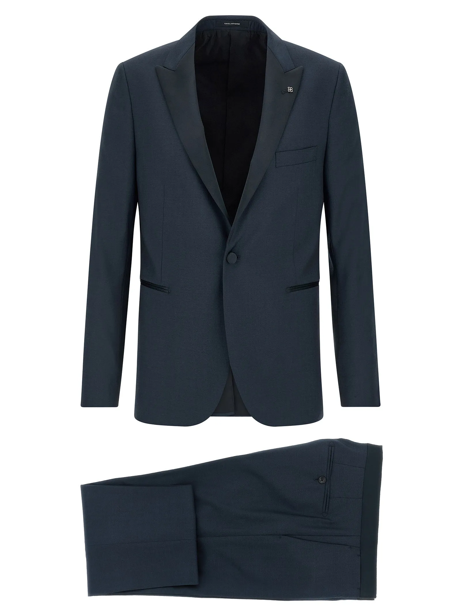 Tuxedo Dress Suits Blue sold by Wanan Luxury