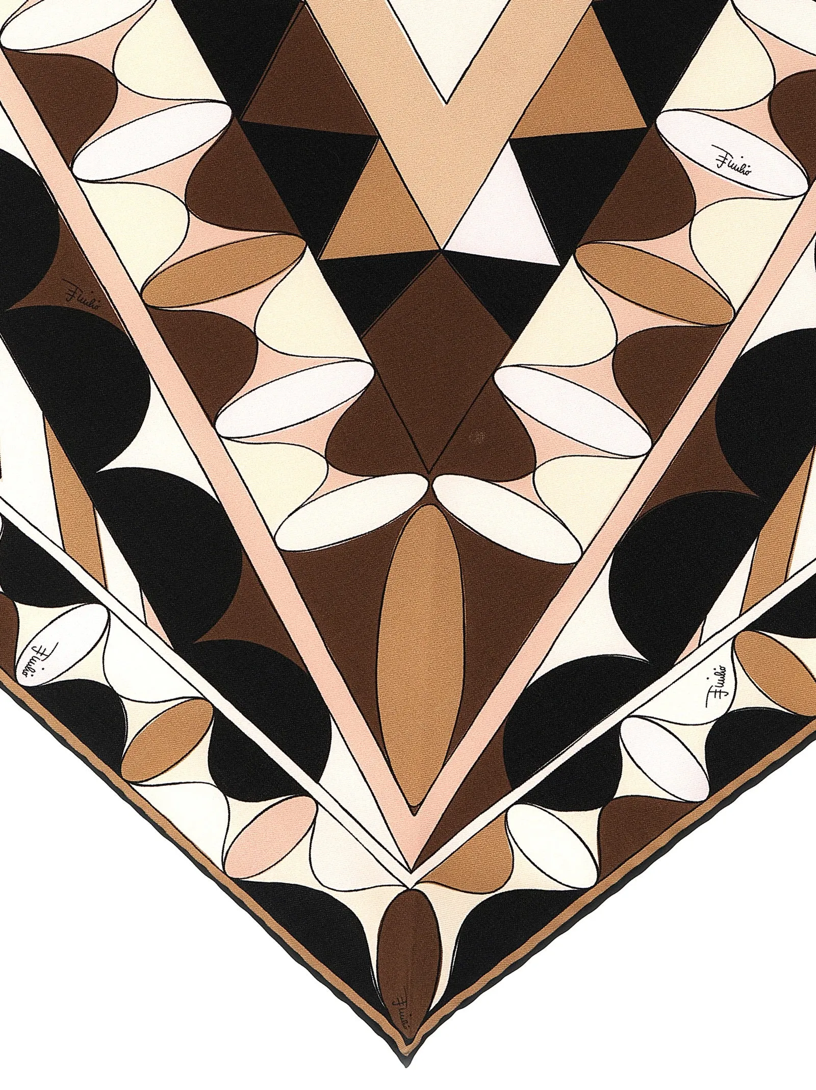 Triangle Scarf Scarves And Foulards Pink sold by Wanan Luxury product image thumbnail 3