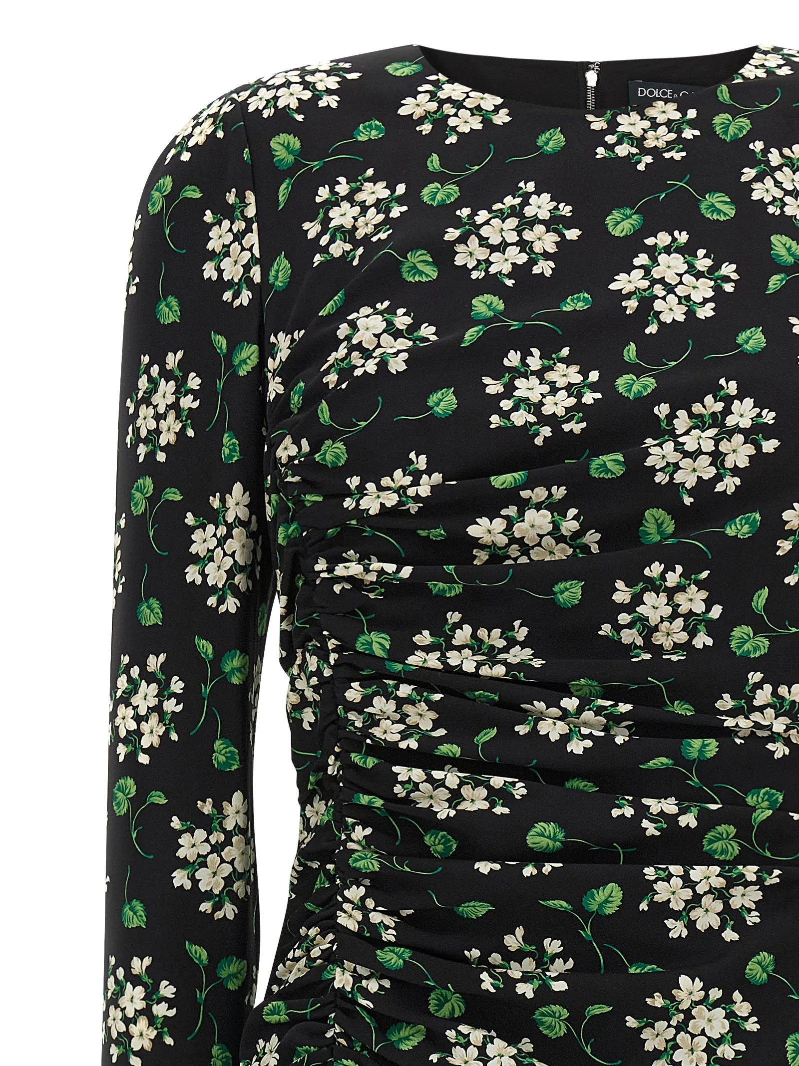 Flower Print Dress Dresses Black sold by Wanan Luxury product image thumbnail 3