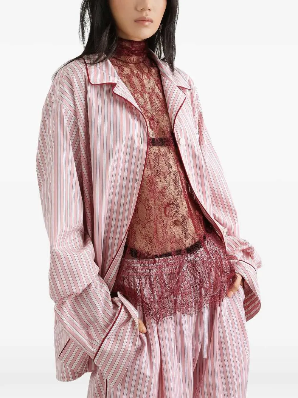 Striped Shirt sold by Wanan Luxury product image thumbnail 3