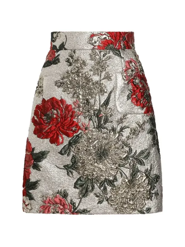Floral Print Skirt made by Dolce & Gabanna