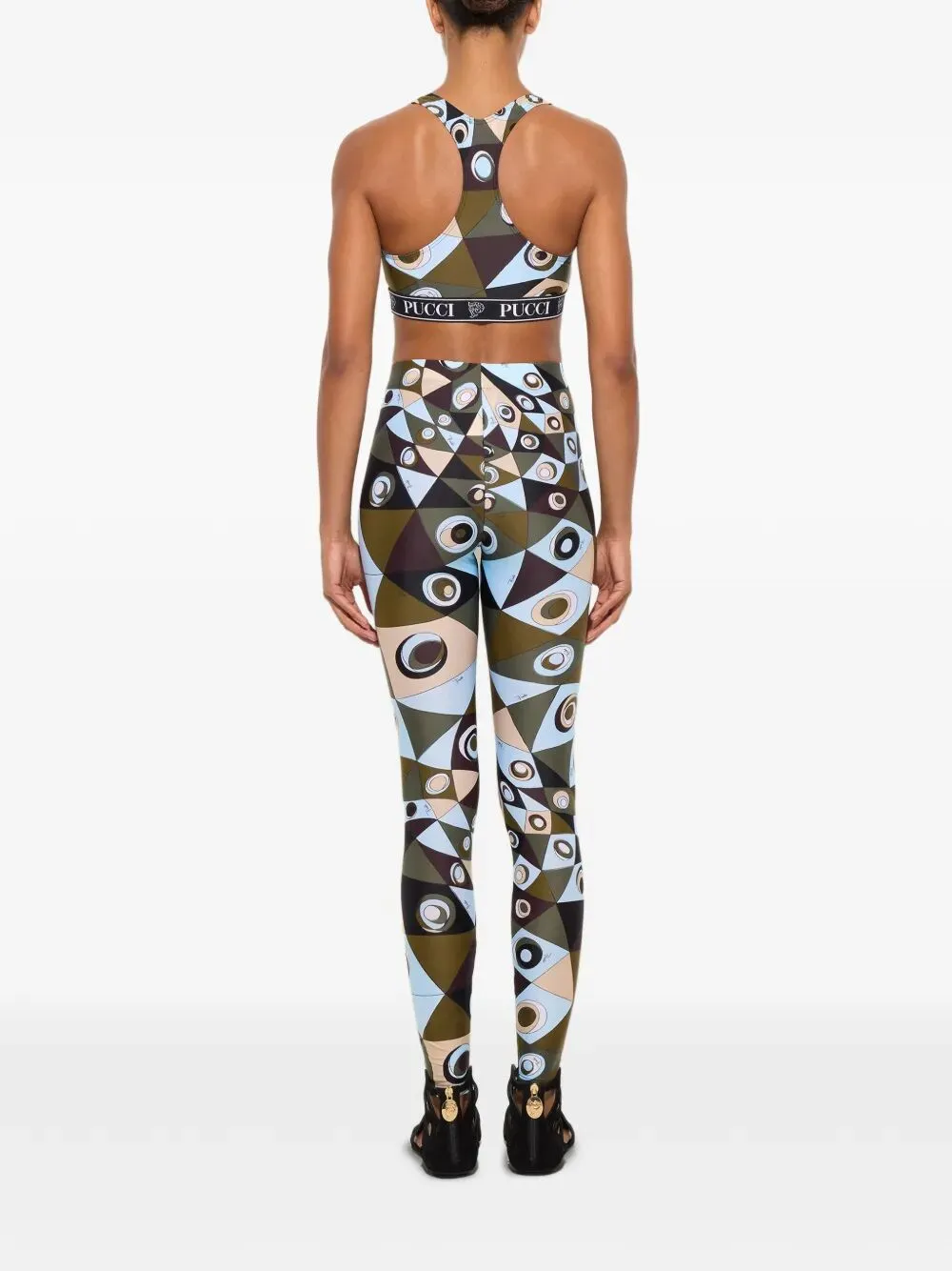 Occhi Print Leggings sold by Wanan Luxury product image thumbnail 4
