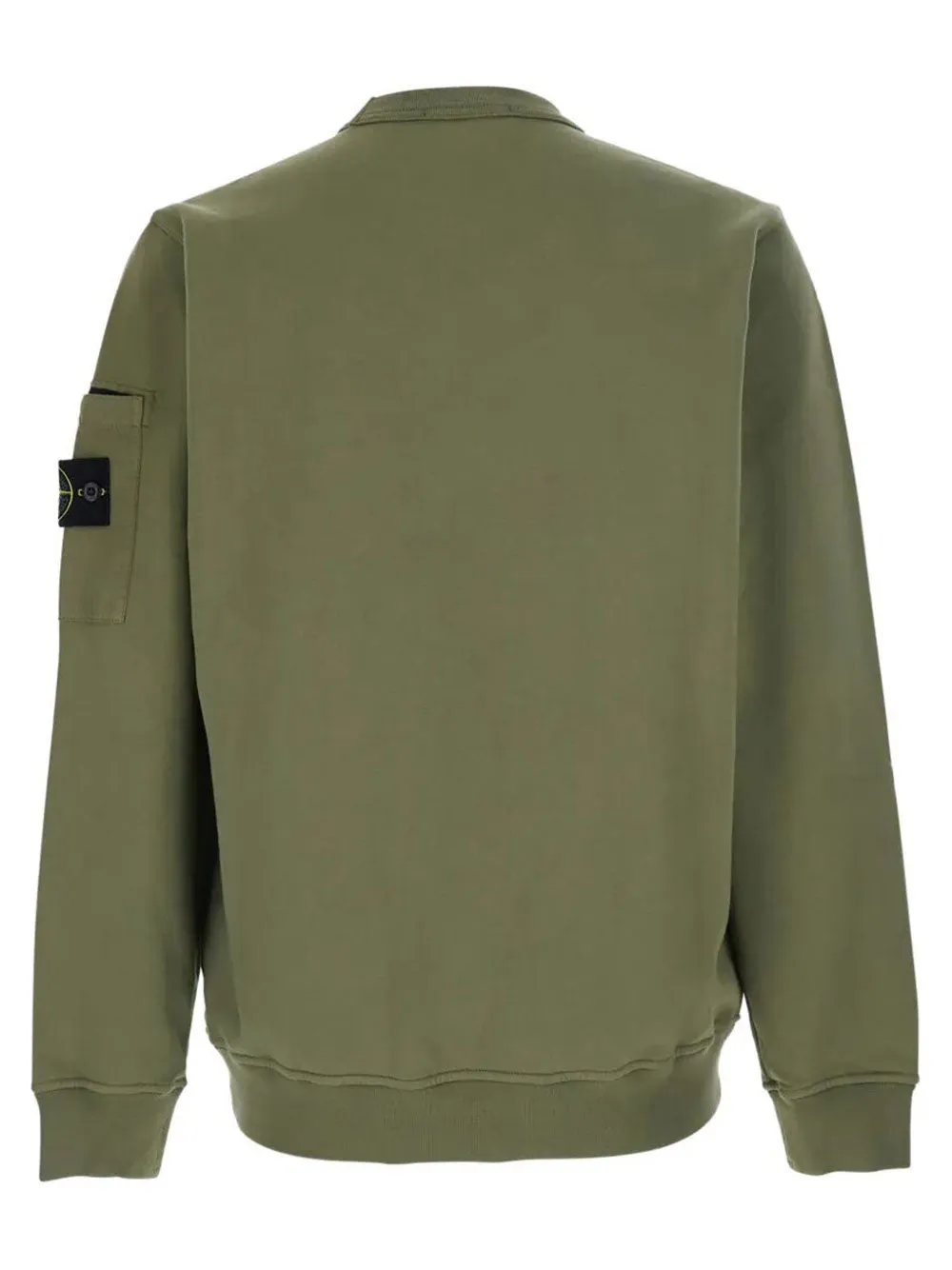 Regular Fit Crewneck Midweight Sweatshirt With Pocket sold by Wanan Luxury product image thumbnail 2