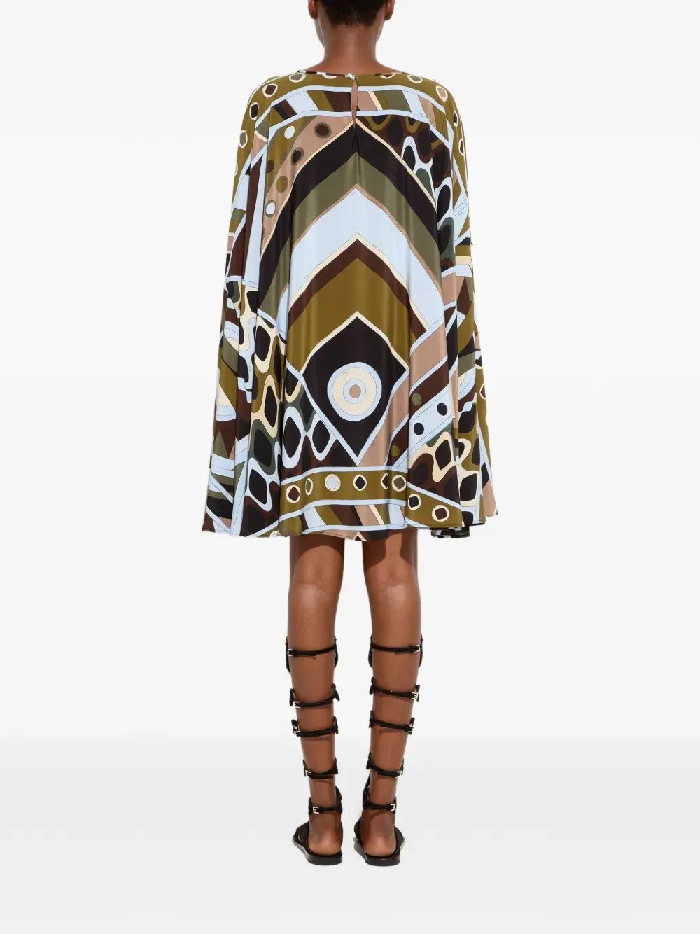 Silk Caftan In Vivara Print sold by Wanan Luxury product image thumbnail 3
