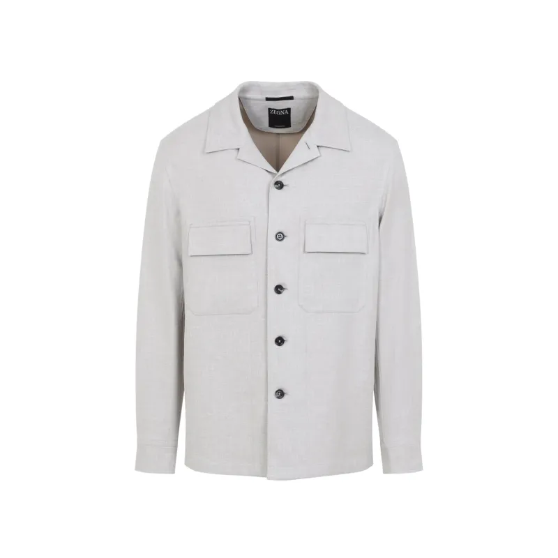 Shirts Nude & Neutrals made by Ermenegildo Zegna