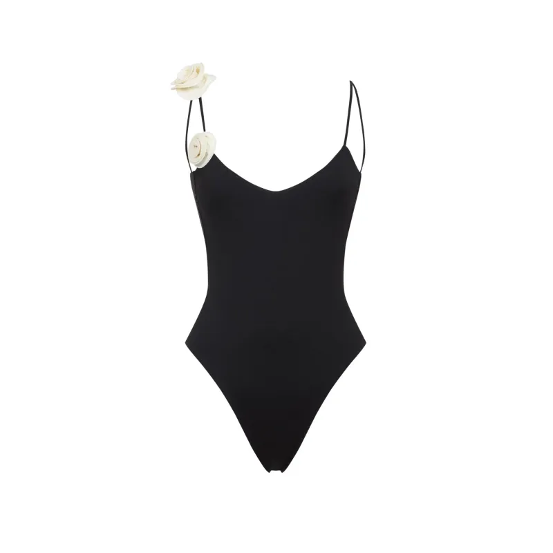 One-Pieces Black made by Wanan Luxury