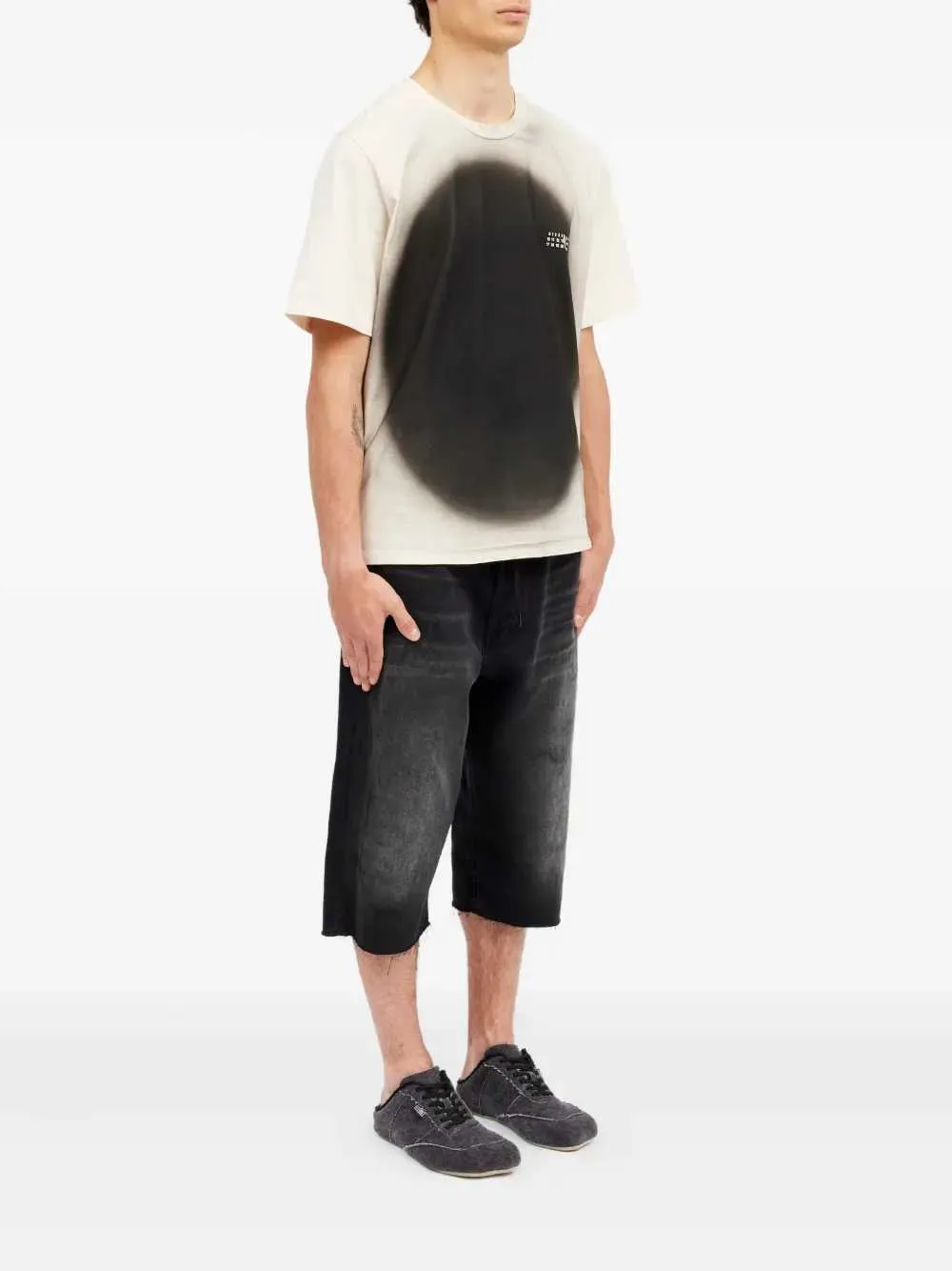 Crew-Neck T-Shirt sold by Wanan Luxury product image thumbnail 3