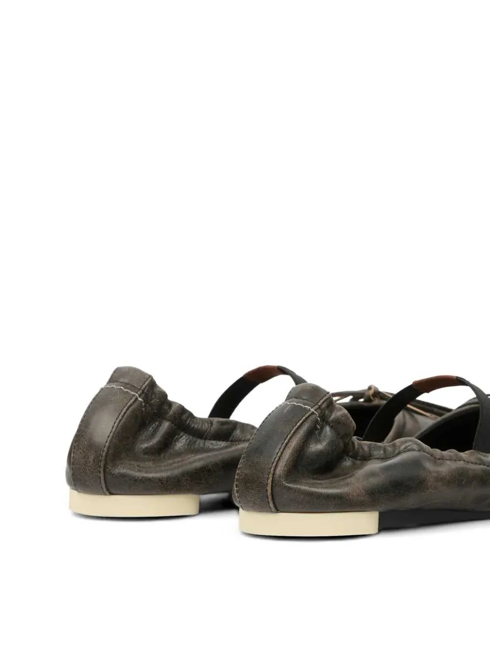 Square-Toe Ballerinas sold by Wanan Luxury product image thumbnail 5