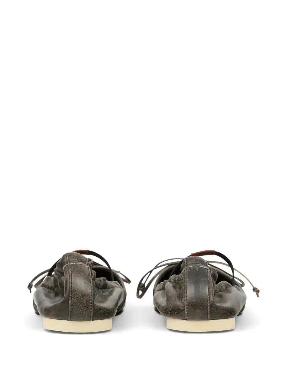 Square-Toe Ballerinas sold by Wanan Luxury product image thumbnail 3