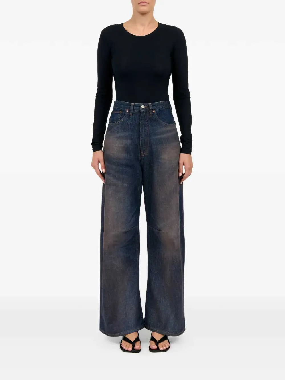 Wide-Leg Jeans sold by Wanan Luxury product image thumbnail 2