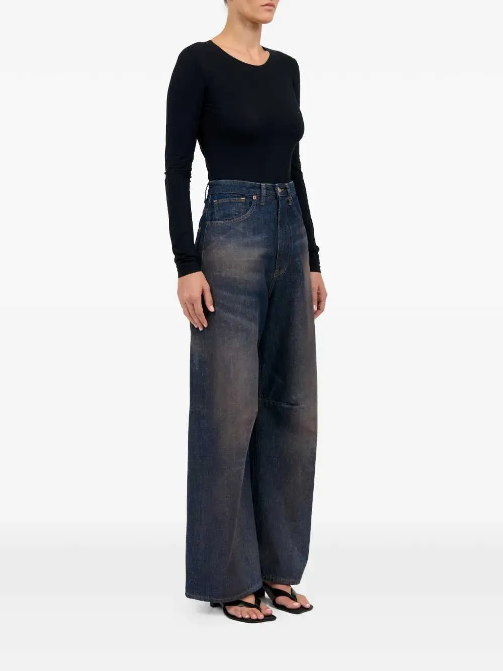 Wide-Leg Jeans sold by Wanan Luxury product image thumbnail 3