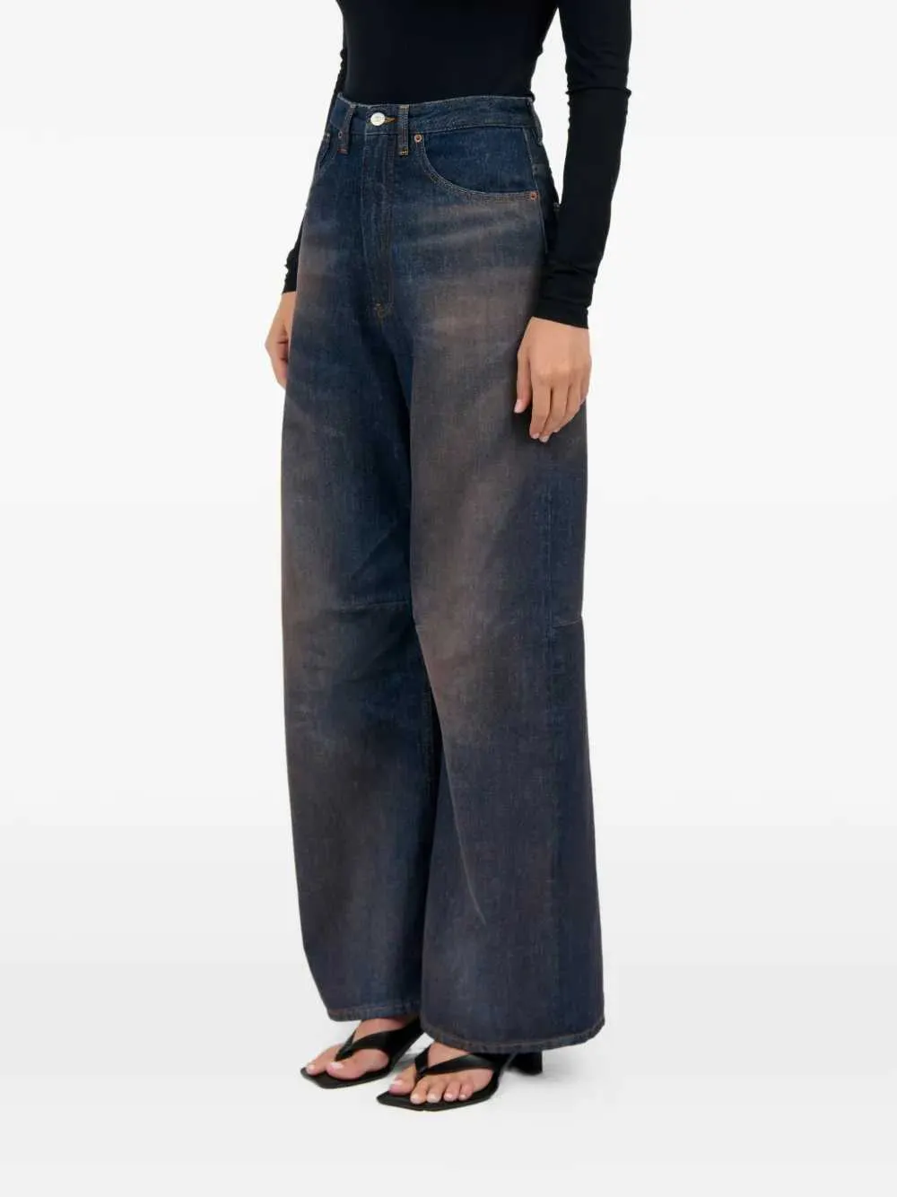 Wide-Leg Jeans sold by Wanan Luxury product image thumbnail 4
