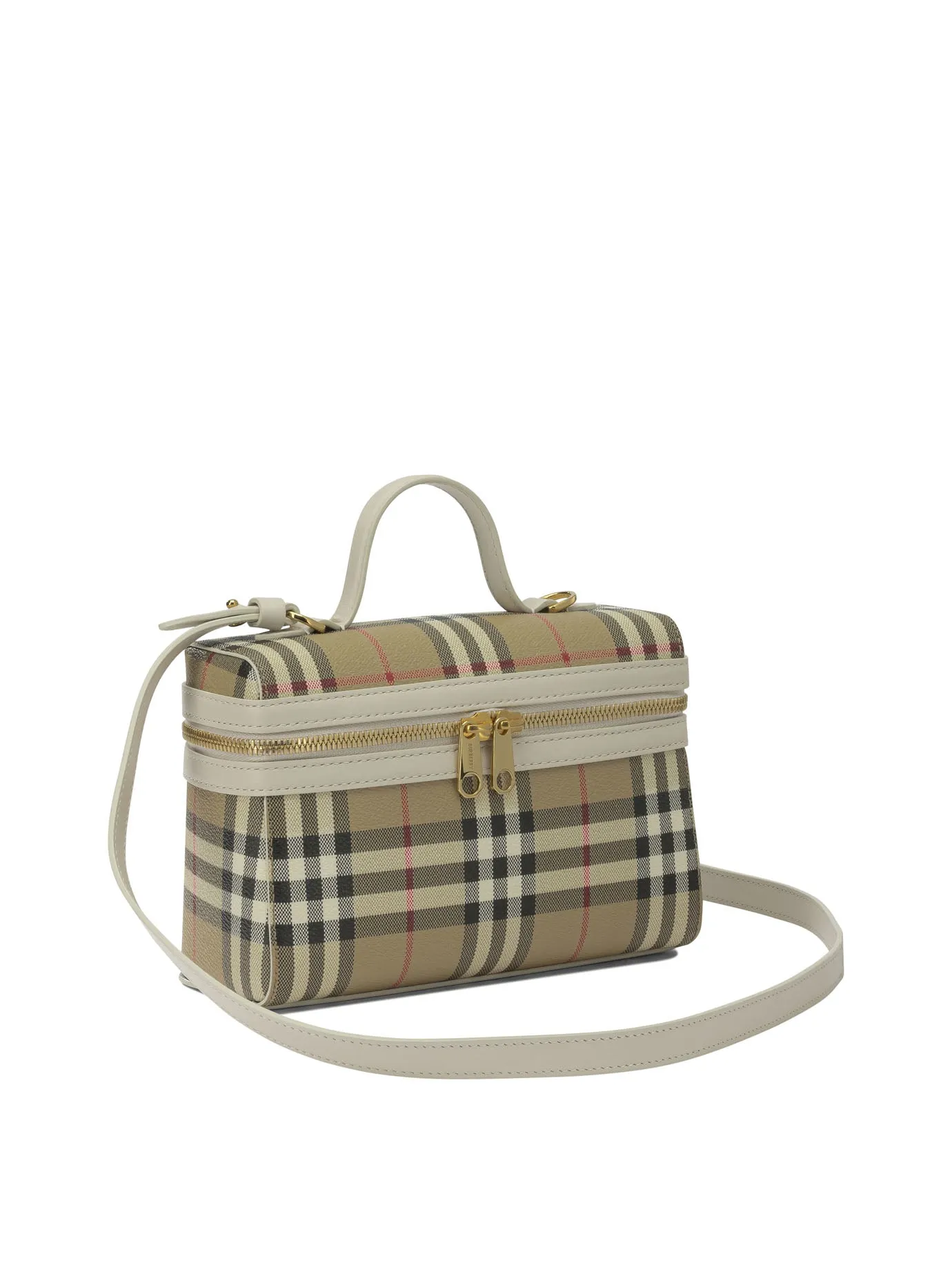 Vanity Check Handbags Beige sold by Wanan Luxury product image thumbnail 2