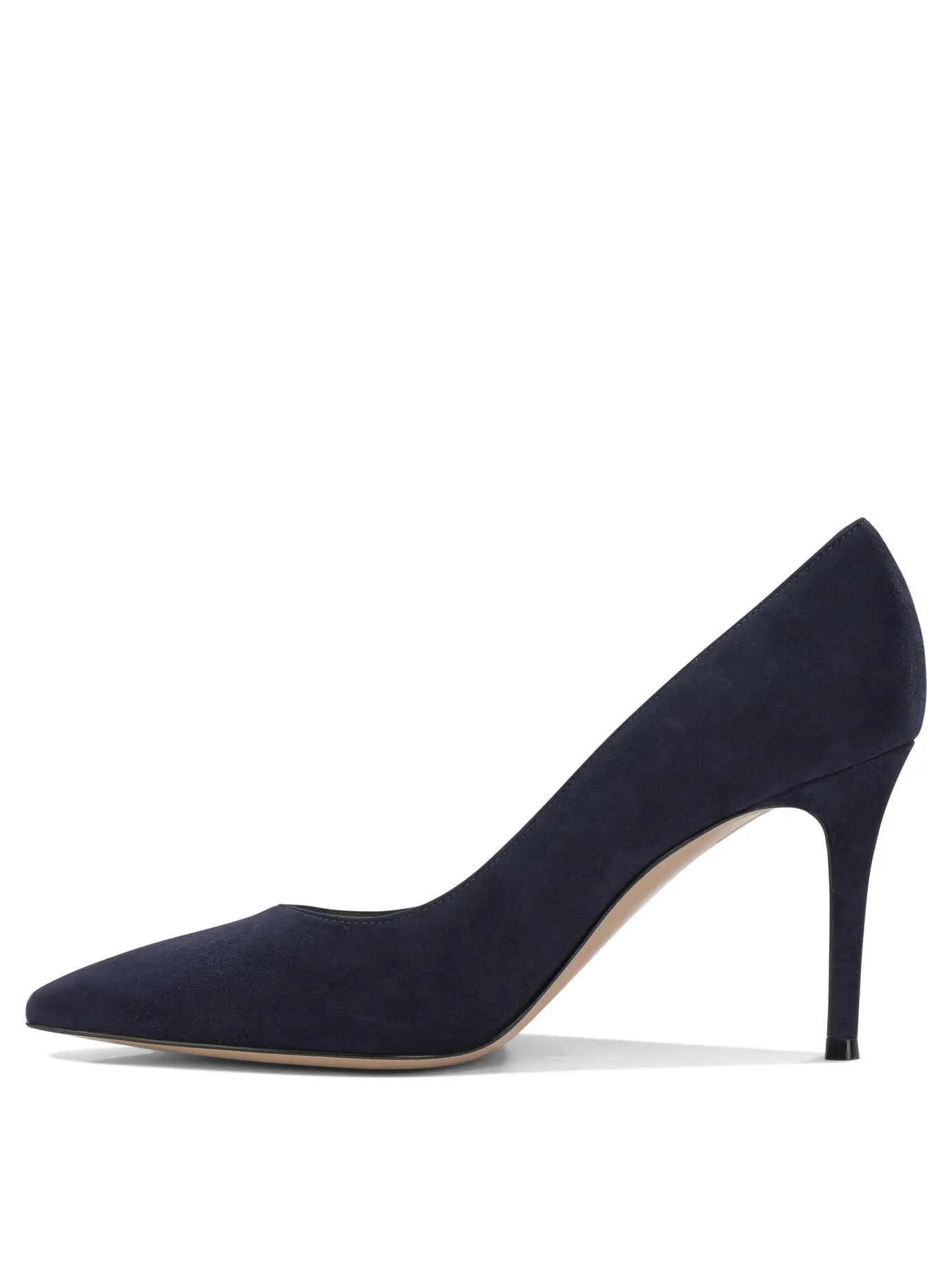 Gianvito 85 Mm Heeled Shoes Blue sold by Wanan Luxury product image thumbnail 3